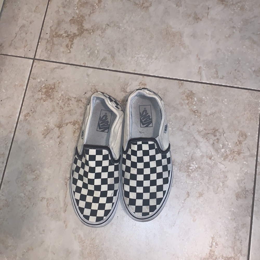 Checkered Vans - image 2
